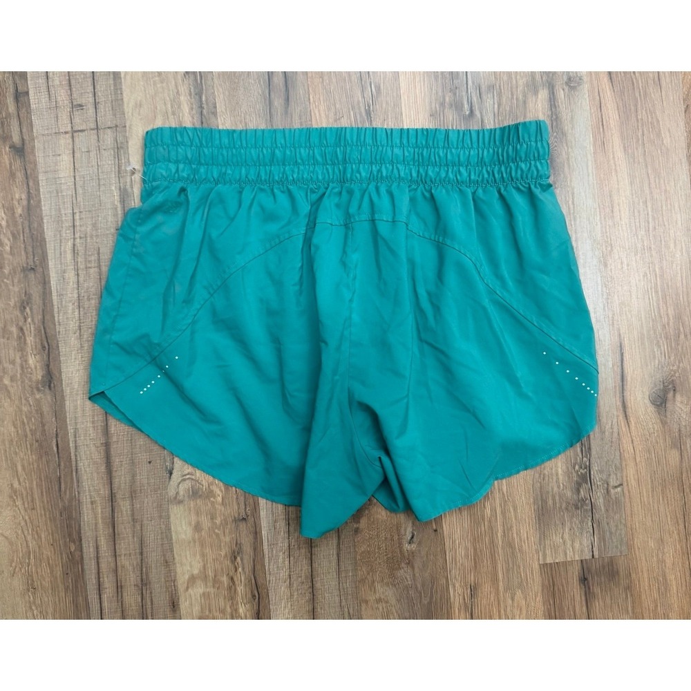 All In Motion Women's Running Athletic Shorts Green L Lined Quick Dry - Picture 3 of 6